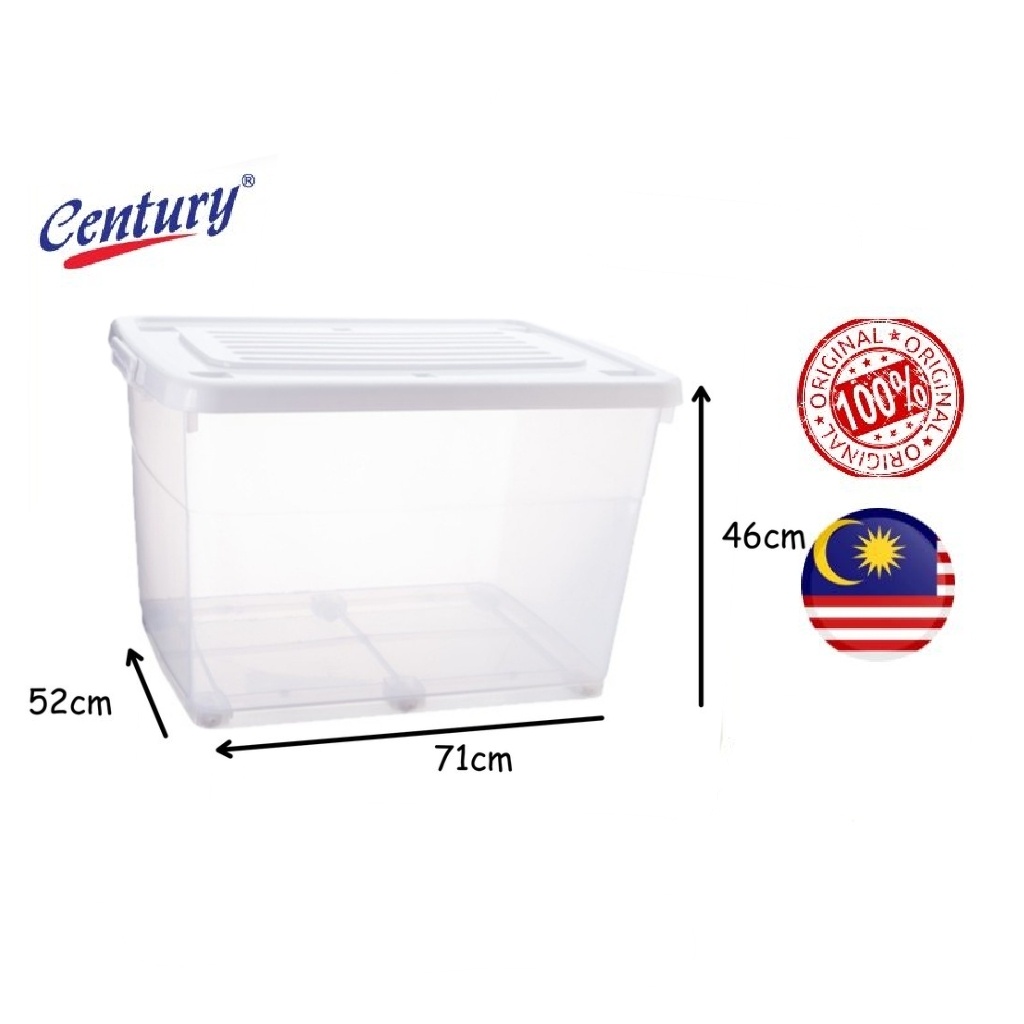 [WHOLESALE] Century Storage Box With Wheel 115L 2PCS 4PCS Box Roller ...