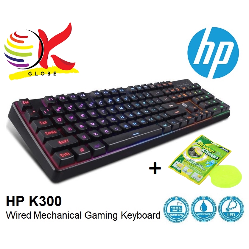 HP K300 (104 KEYS) / K300 2024 (98 KEYS) WIRED USB MECHANICAL GAMING