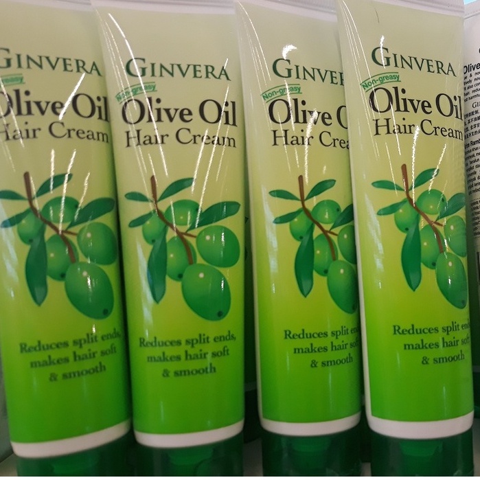 Ginvera Olive Oil Hair Cream 100g Readystock Shopee Malaysia