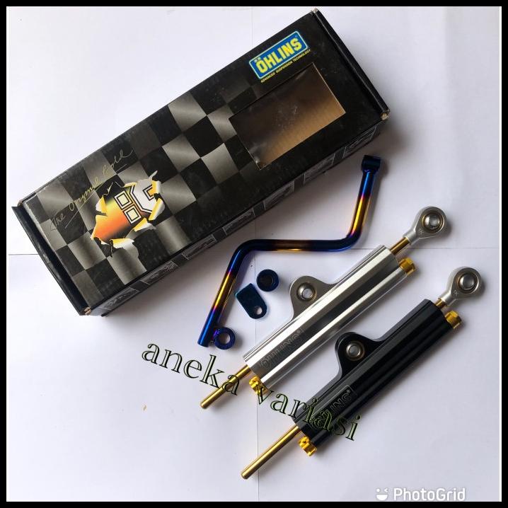 Ohlins Magnesium Dumper Stering Stabilizer Plus Twotone Breaket