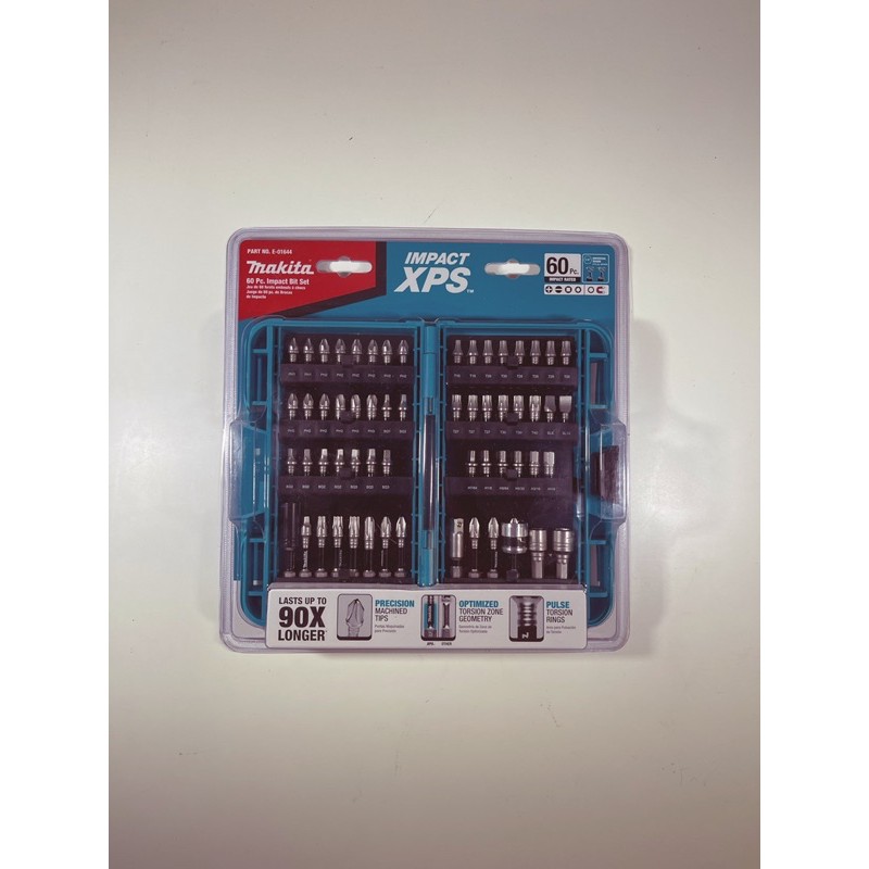 Makita E 01644 Impact XPS 60 Piece Impact bit set Shopee Malaysia