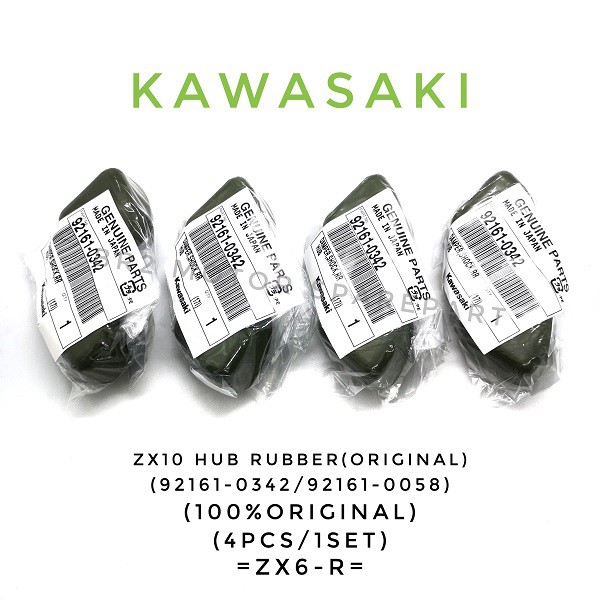 ZX10 ZX6-R Getah Spocket Rubber Damper HUB RUBBER 100% ORIGINAL