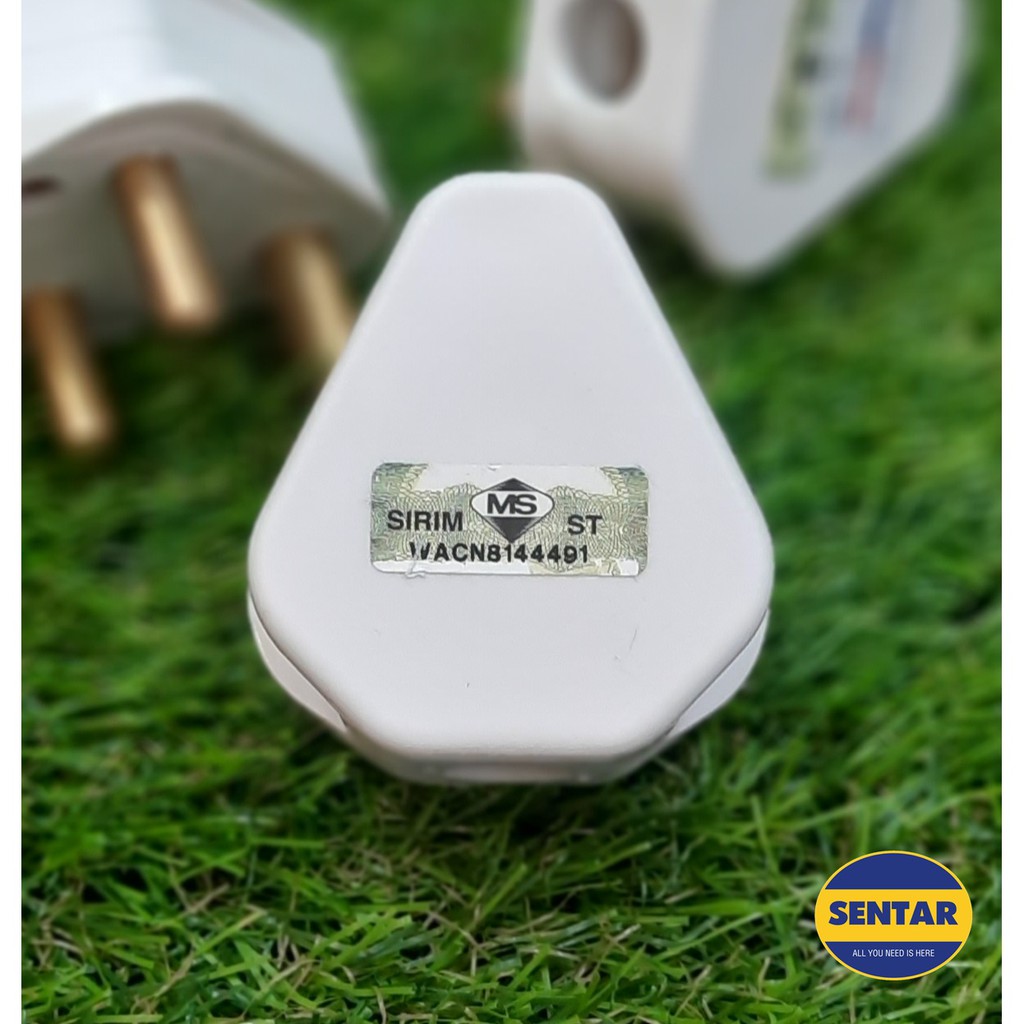 [100% Original] UMS 15A 3Pin Plug Top (MALAYSIA JKR AND SIRIM APPROVED ...