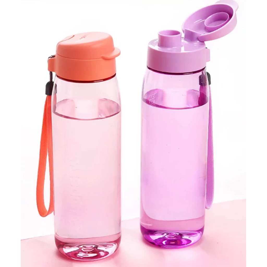 TUPPERWARE ECO BOTTLE 750ML H2GO LAVENDER CITRUS WITH STRAP | Shopee ...