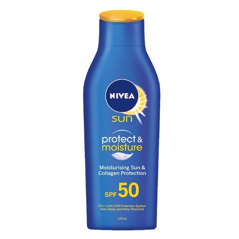 NIVEA Sun Protect & Moisture Lotion SPF50 (125ml) | Shopee Malaysia