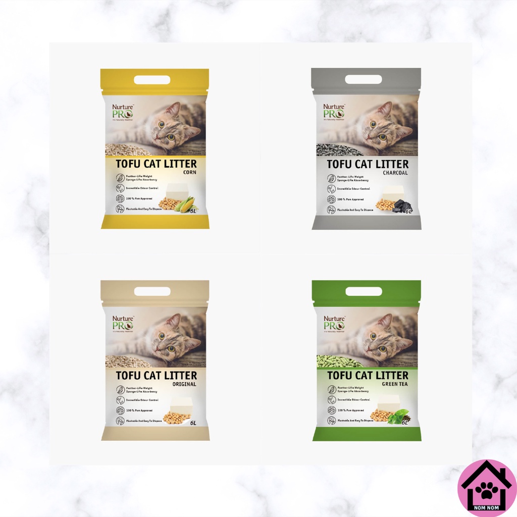 Photo inspiration: Visual Reference: Nurture Pro Tofu Cat Litter 7L Corn Green Tea Charcoal