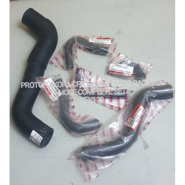 PROTON EXORA CPS EXORA TURBO RADIATOR HOSE COMPLETE SET | Shopee Malaysia