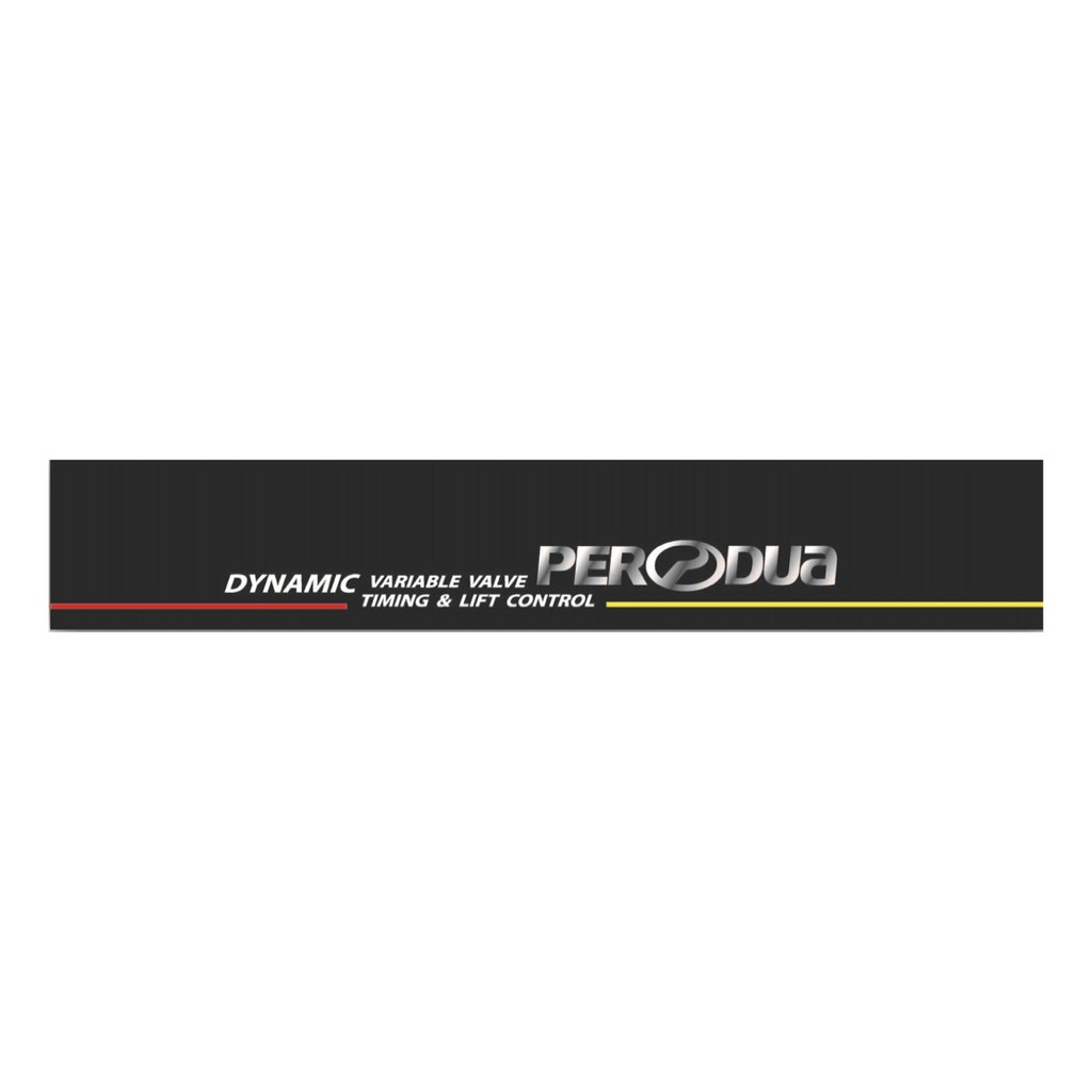 PERODUA Front Windshield Sticker / Sticker Tampal Cermin Depan Kereta ...