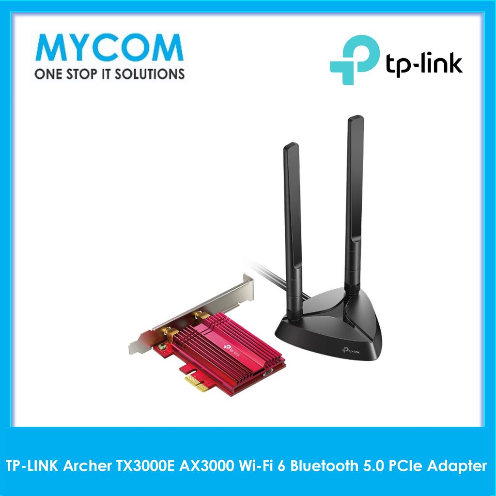 TP-LINK Archer TX3000E AX3000 Wi-Fi 6 Bluetooth 5.0 PCIe Adapter ...