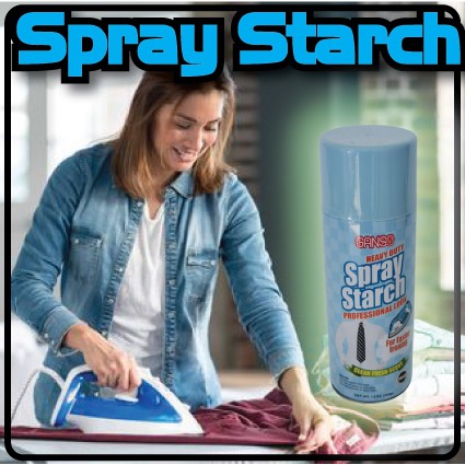 Easy on Ironing Spray Starch Effective Heavy Duty Spray Starch for