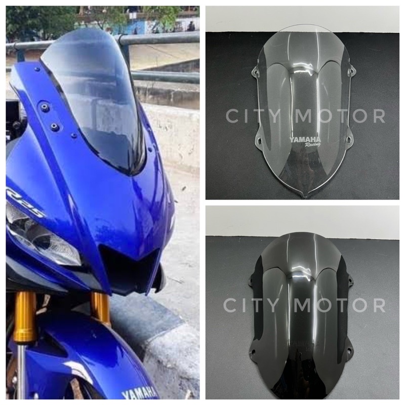 Windshield VISOR JENONG YAMAHA R25 NEW 2019 PNP | Shopee Malaysia