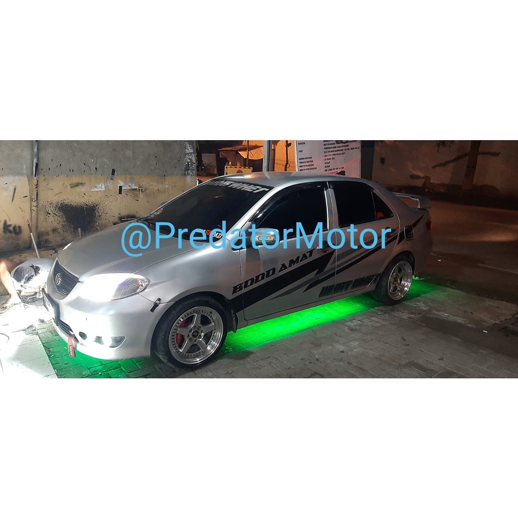 Used CAR BODY LOWER LIGHT VARIATIONS LED STRIP OUTDOOR WATERPROOF 12V ...