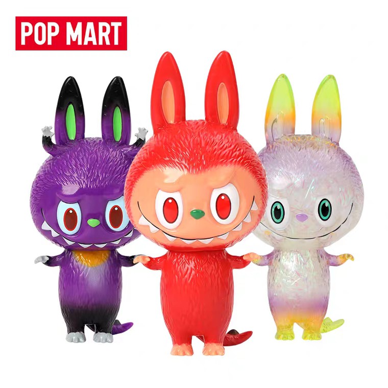 POPMART LABUBU THE MONSTERS MINI FIGURE ZIMOMO COLLECTION 3 X 泡泡