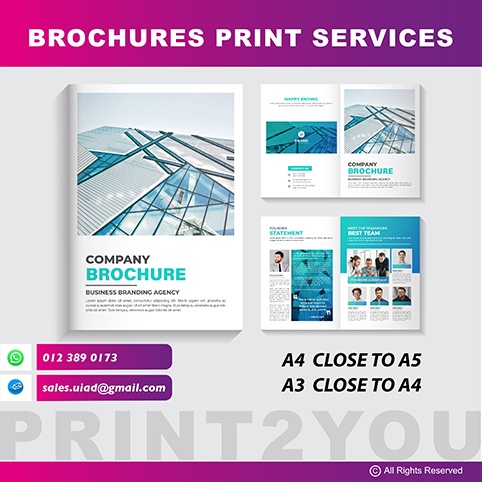 [FAST PRINT] BROCHURES | CATALOG | BOOKLET | PRINTING SERVICE | Shopee ...