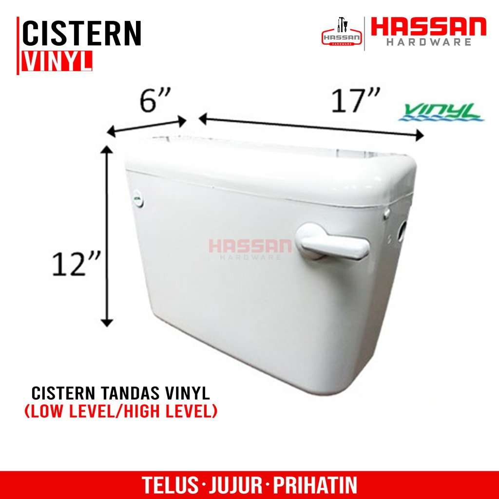 LOW LEVEL/ HIGH LEVEL Vinyl Eco Cistern Lift Up Valve Complete Low