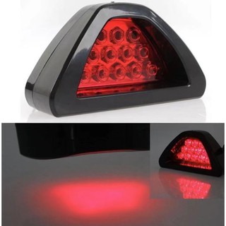 Car Universal F1 Style 12 LED Rear Tail Third Brake Stop Safety Lamp ...
