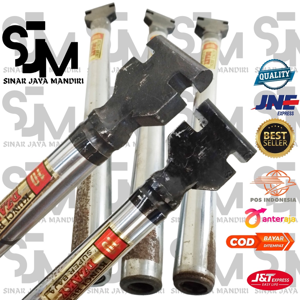 Double Sided Iron Lock PER Original Motorcycle SHOCK Pipe Handle ...