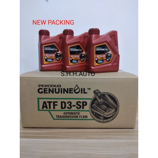 ORI 💯 PERODUA ATF D3-SP 1LITER 40000KM New packing | Shopee Malaysia