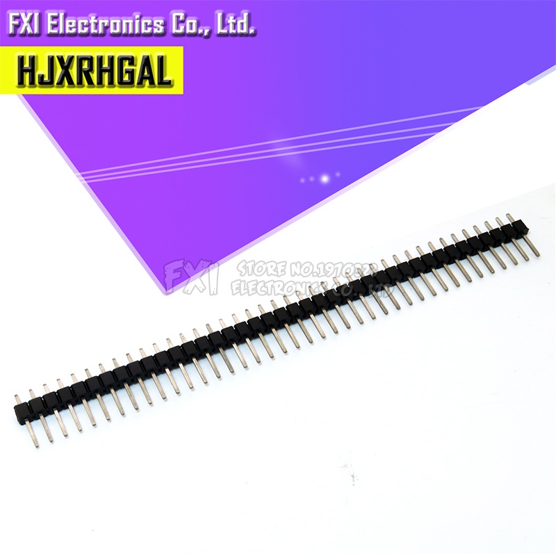 30PCS 40 Pin Breakable Pin Header 2.54mm Single Row Male Header Connector Kit PCB Pin Strip For Arduino Black White Red Green At For . Find More , And Products. Enjoy Free Shipping Worldwide! Limited Time Sale Easy Return.