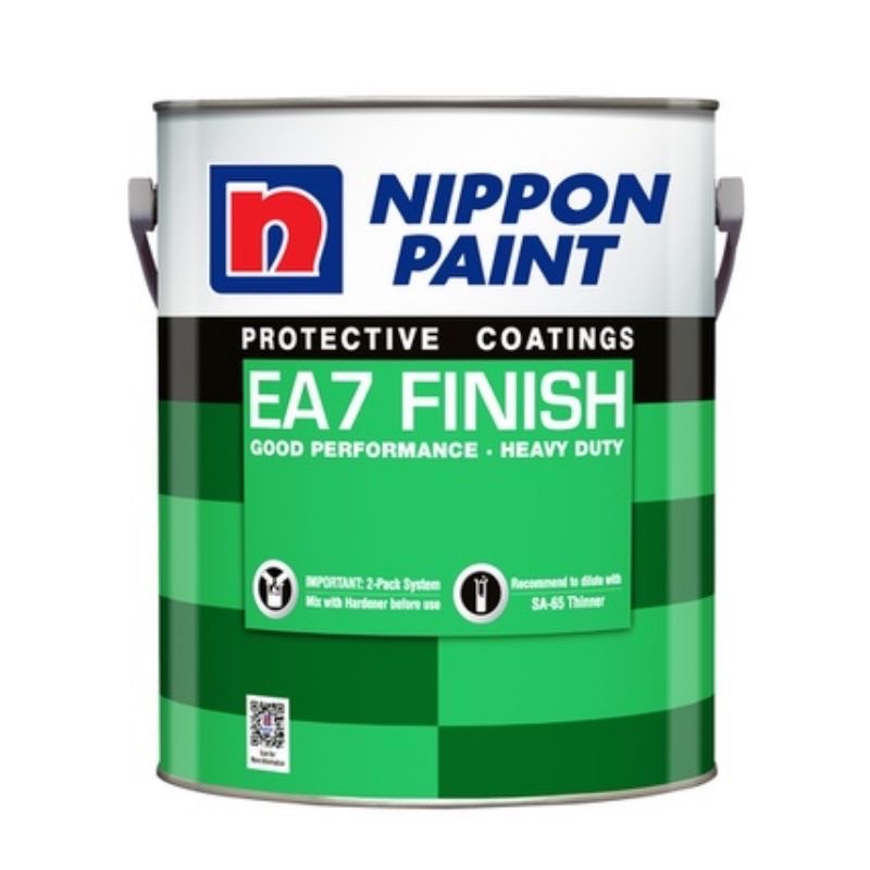 5L Nippon EA7 epoxy floor paint epoxy paint cat lantai rumah epoxy cat ...