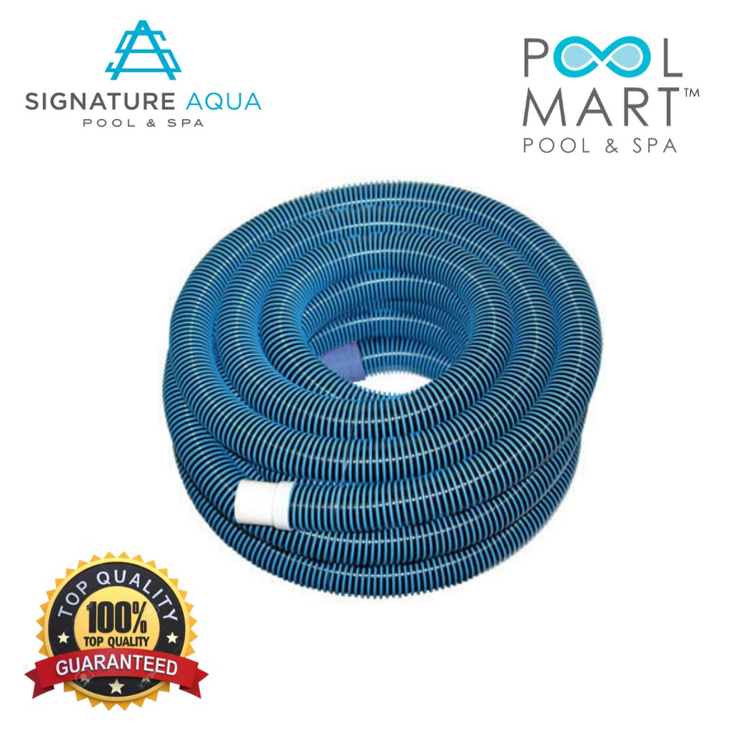 POOL MART Signature Aqua 1.5 inch Pool Vacuum Hose 11METER / 15METER