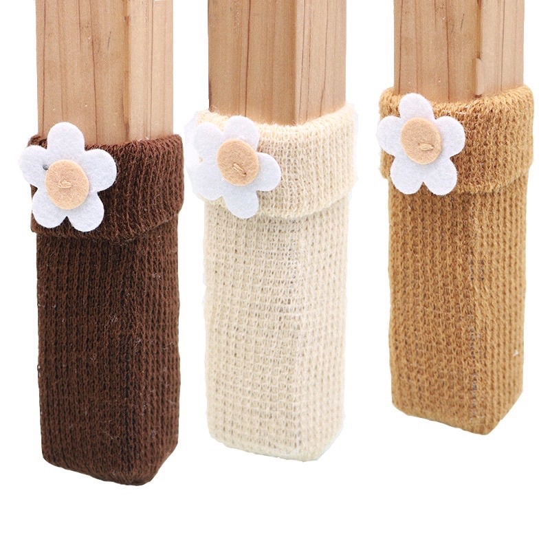 Jute Chair Socks for Chair Legs as Chair Legs Covers and Floor