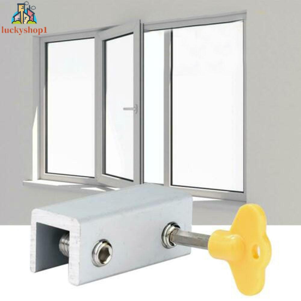 Sliding Windows Doors Lock Anti Theft Security Lock Restrictor Aluminum
