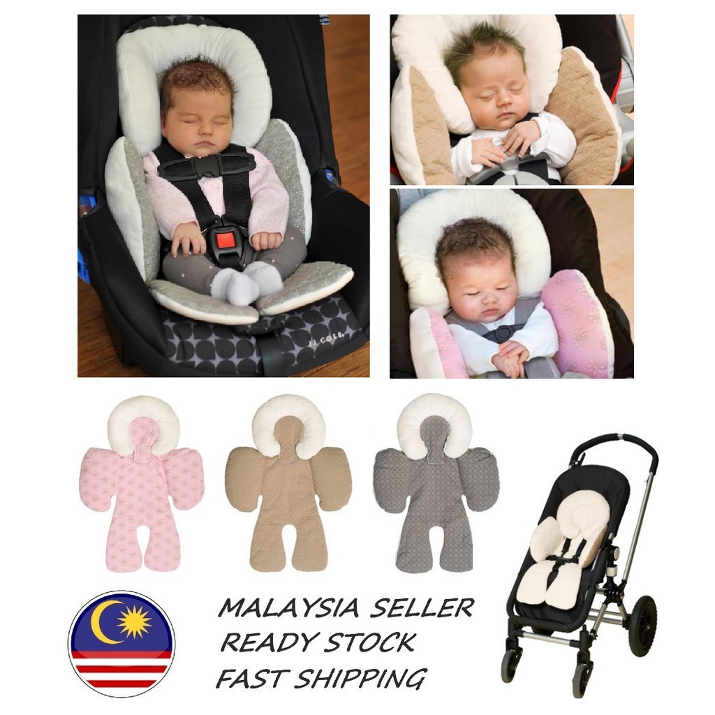 Head support pillow outlet for baby