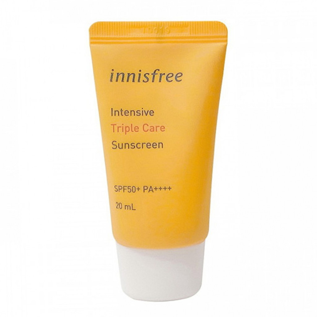 innisfree Intensive Triple Care Sunscreen SPF50+ 20ml Shopee Malaysia