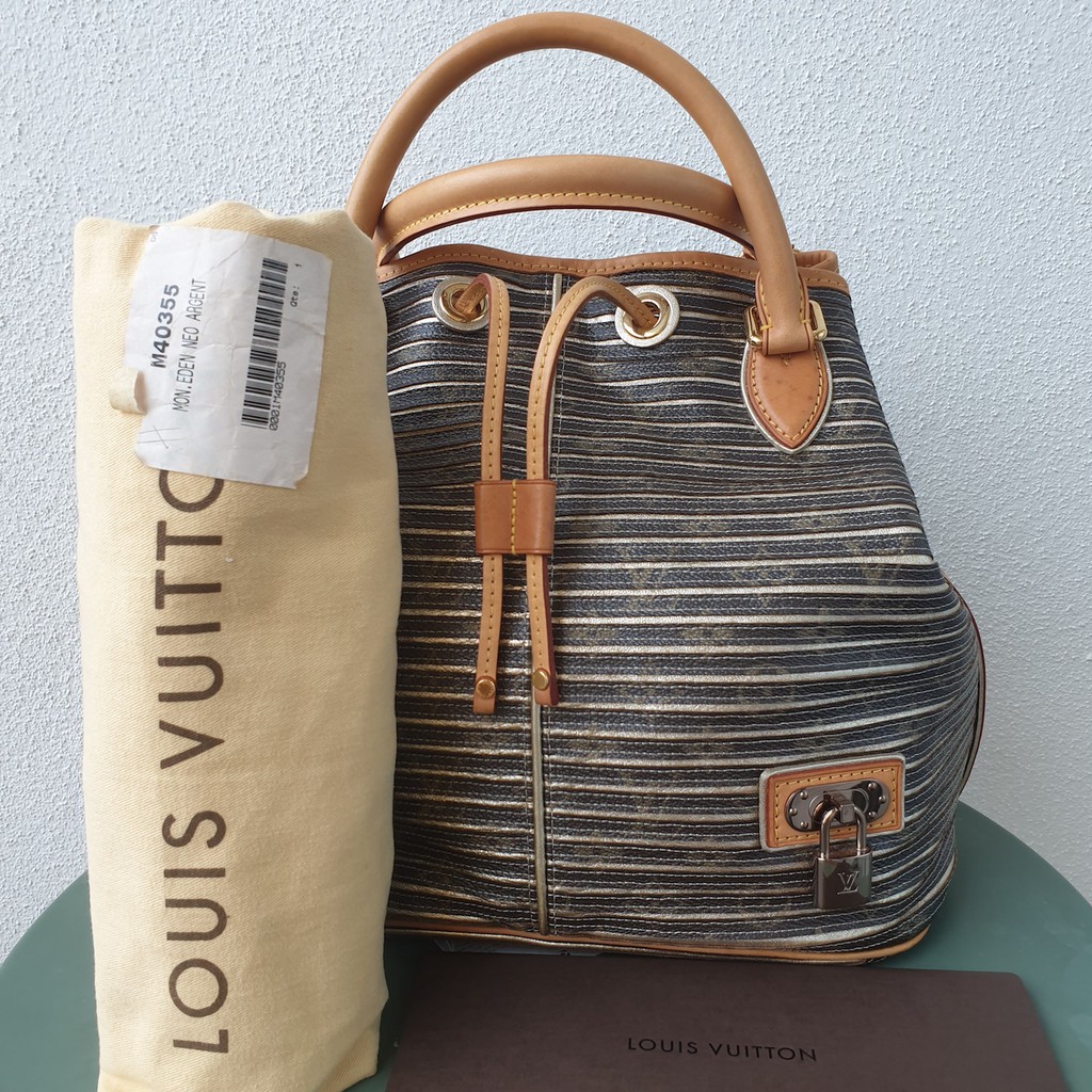 Louis Vuitton Argent Monogram Eden Neo Bag
