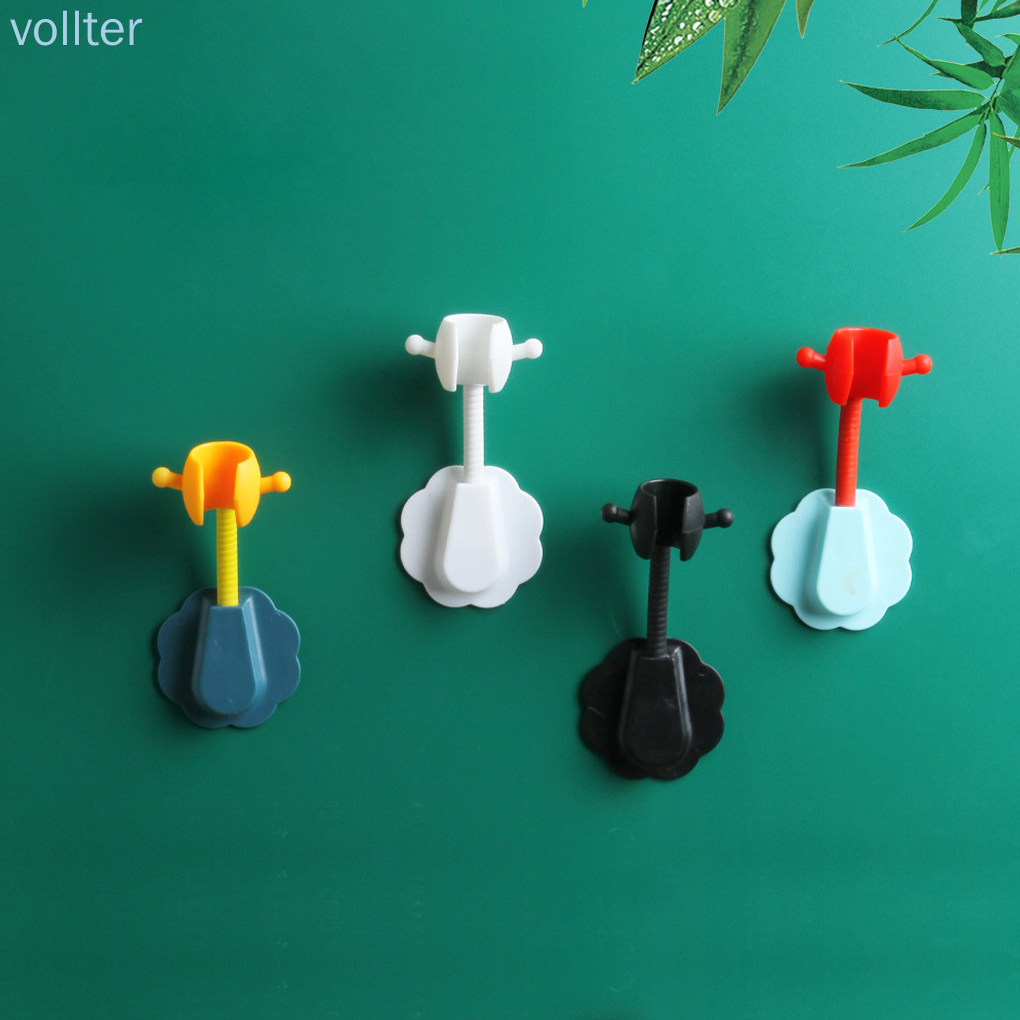 Shower Head Holder Hanger WallMounted Showerhead Bracket SelfAdhesive