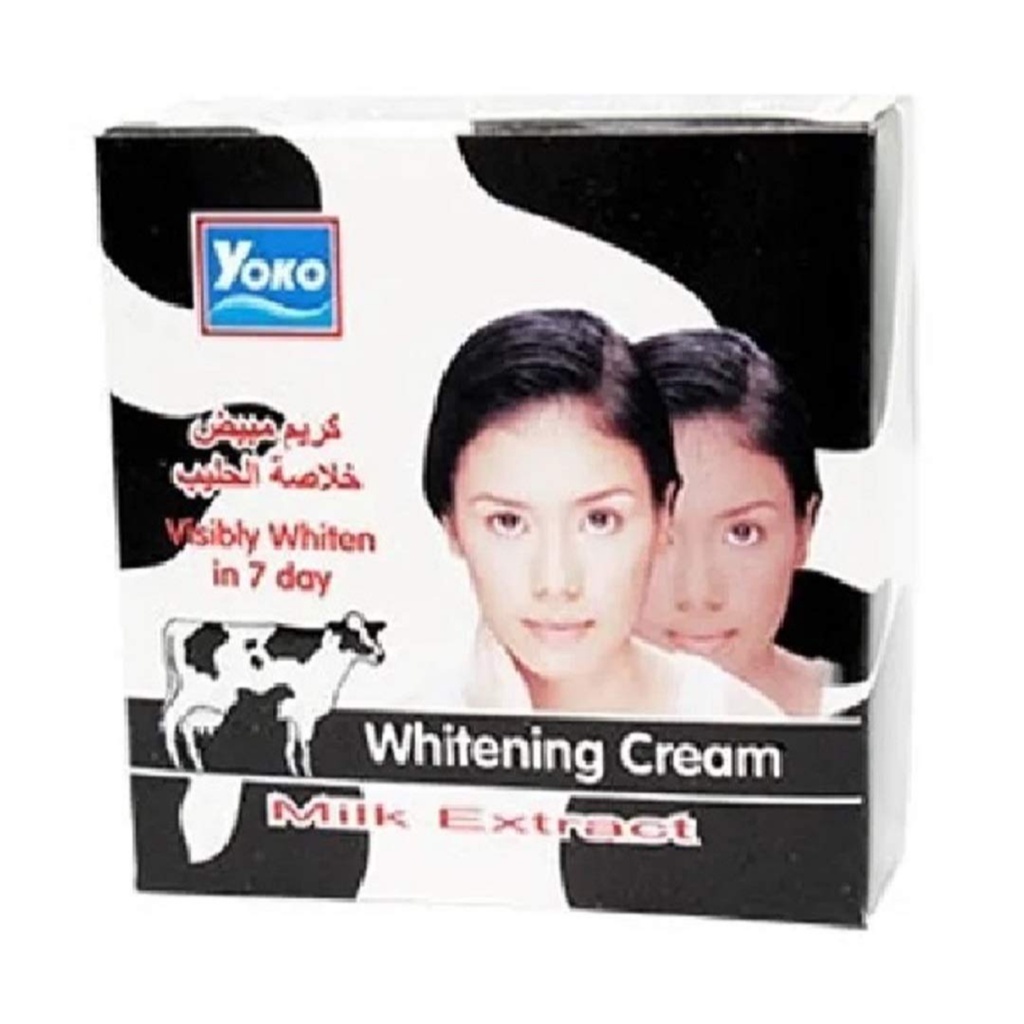 Yoko milk extract whitening cream 4G Shopee Malaysia