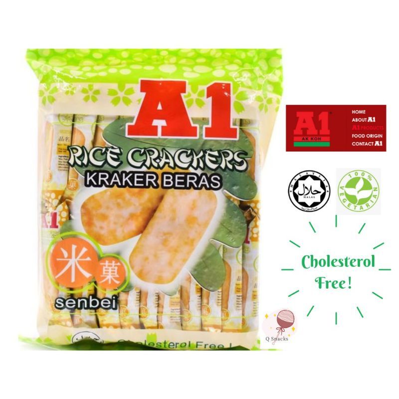 A1 Rice Crackers / A1米菓- 112g （5.6g x 20‘s) | Shopee Malaysia