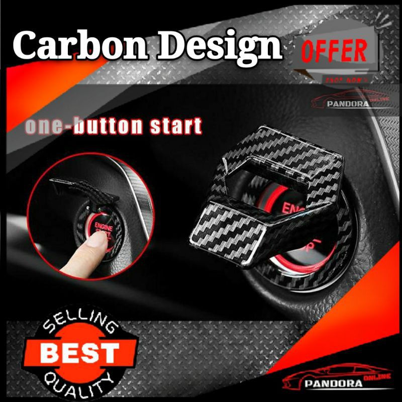 Volkswagen Passat Tiguan Vento Golf Push Start Button Cover Trim