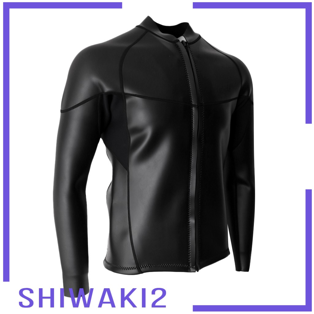 Neoprene 2mm Wetsuit Top Mens 2MM Long Sleeve Jacket For Men And