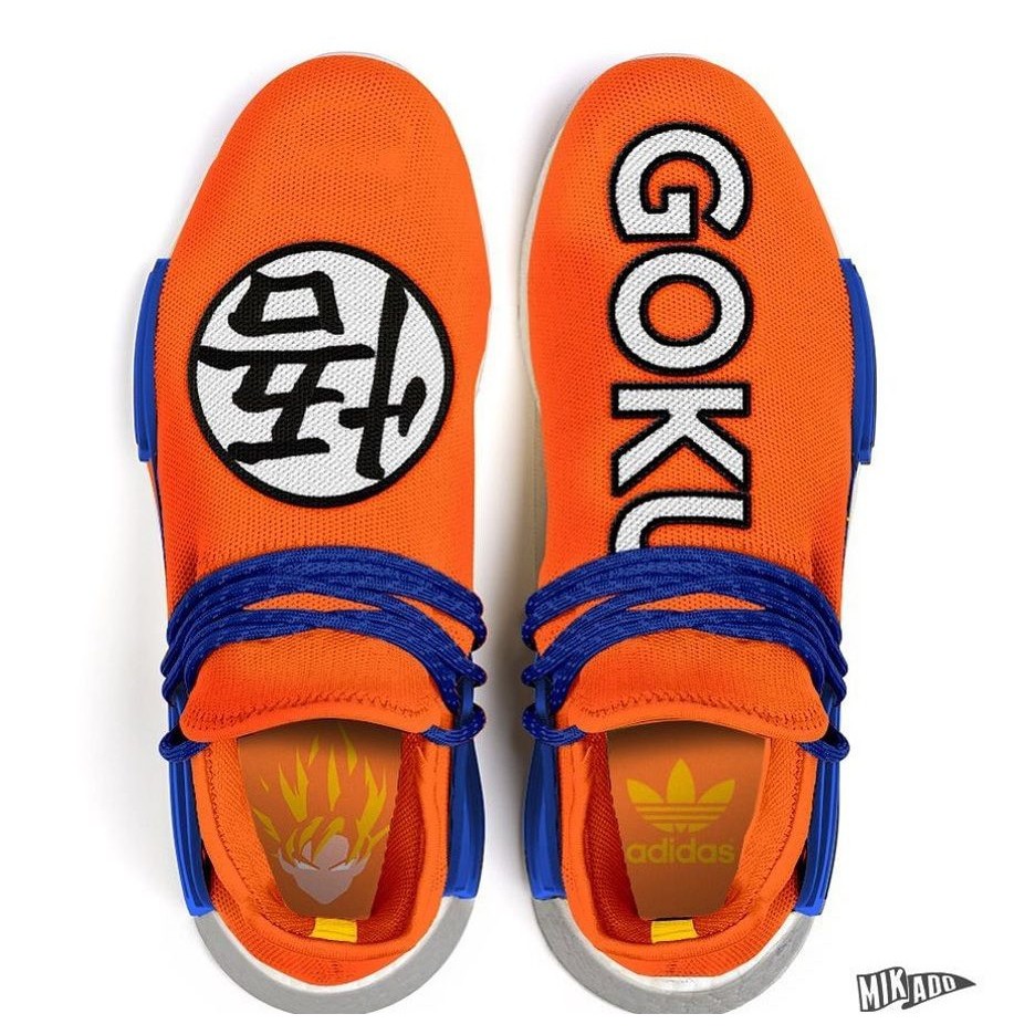 Dragon Ball Z x adidas NMD Human Race Son Goku Shopee Malaysia