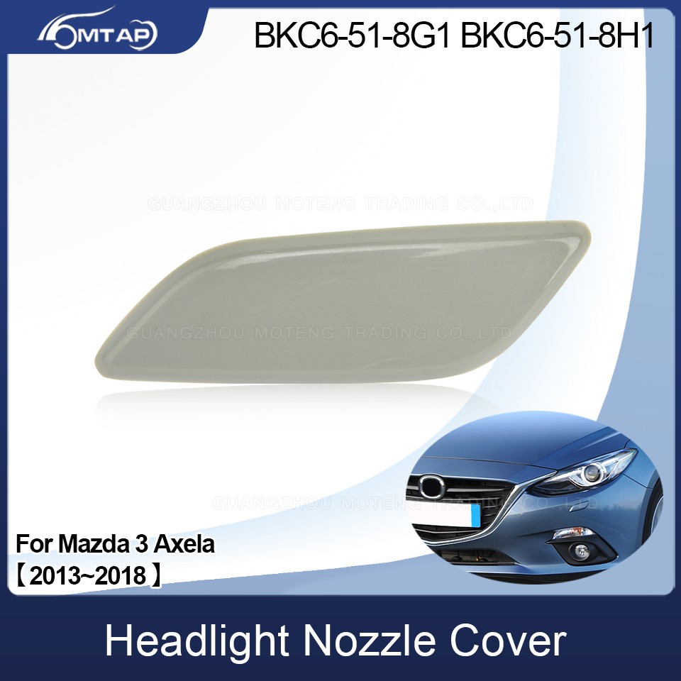 MTAP For Axela Front Bumper Headlight Washer Nozzle Cover For