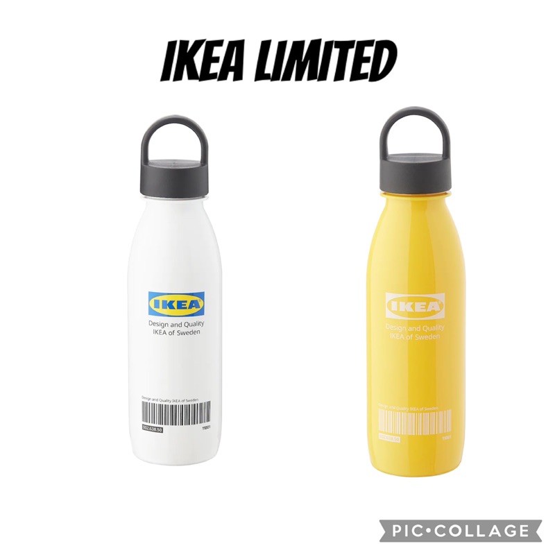 IKEA LIMITED! Water Bottle BPA FREE Botol Air Ikea 0.5L limited edition