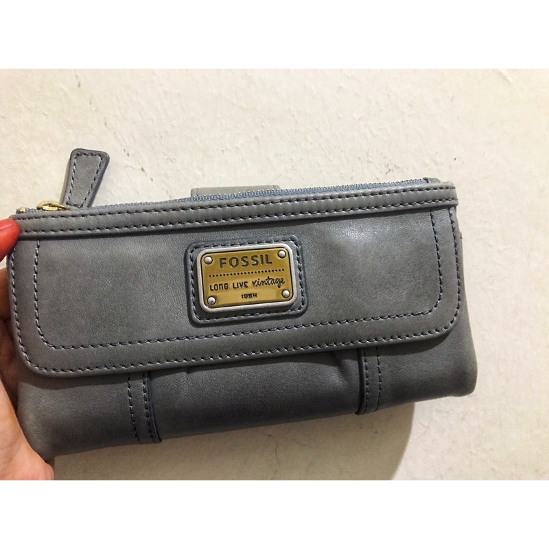 Fossil long purse sale