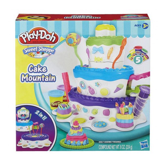 Play-Doh Sweet Shoppe Cake Mountain Playset PlayDoh PD Shopee