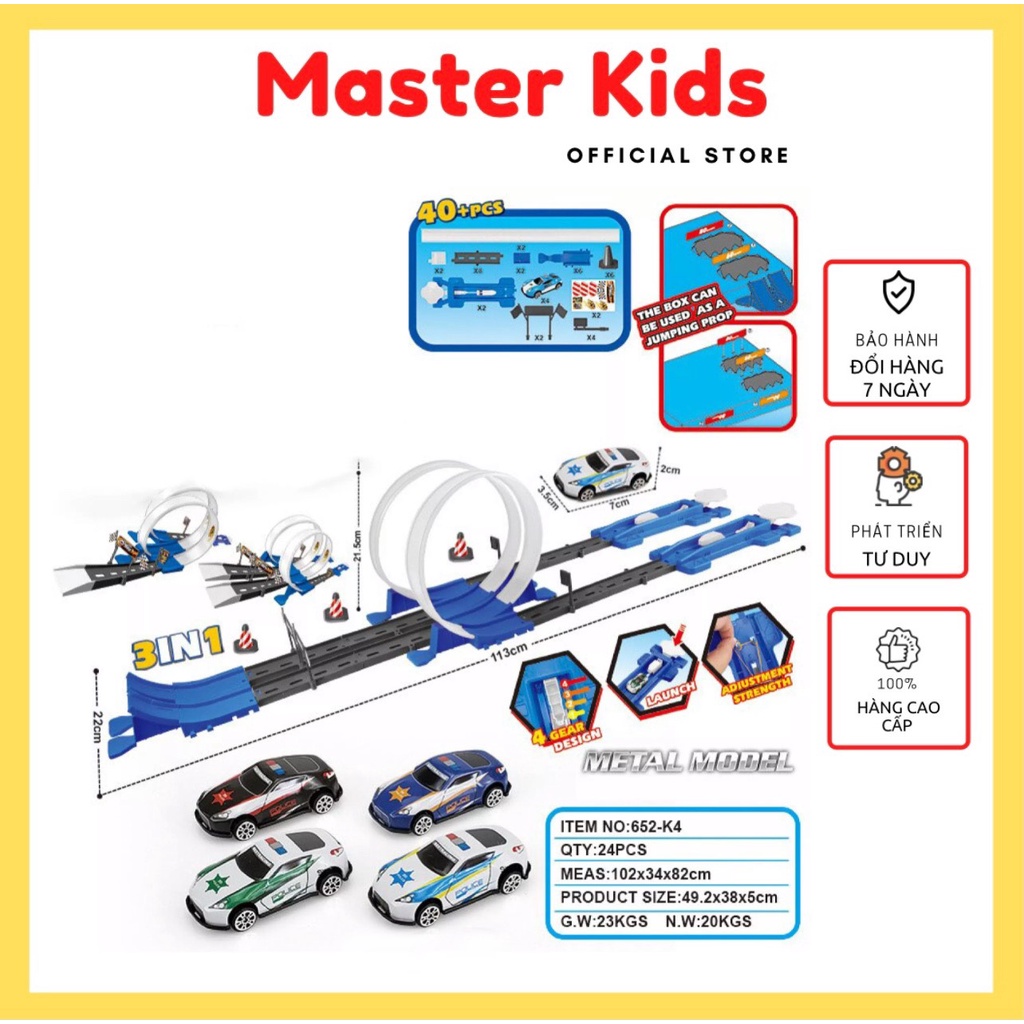 Hot wheels super speed racing model assembly toy, Master Kids police ...
