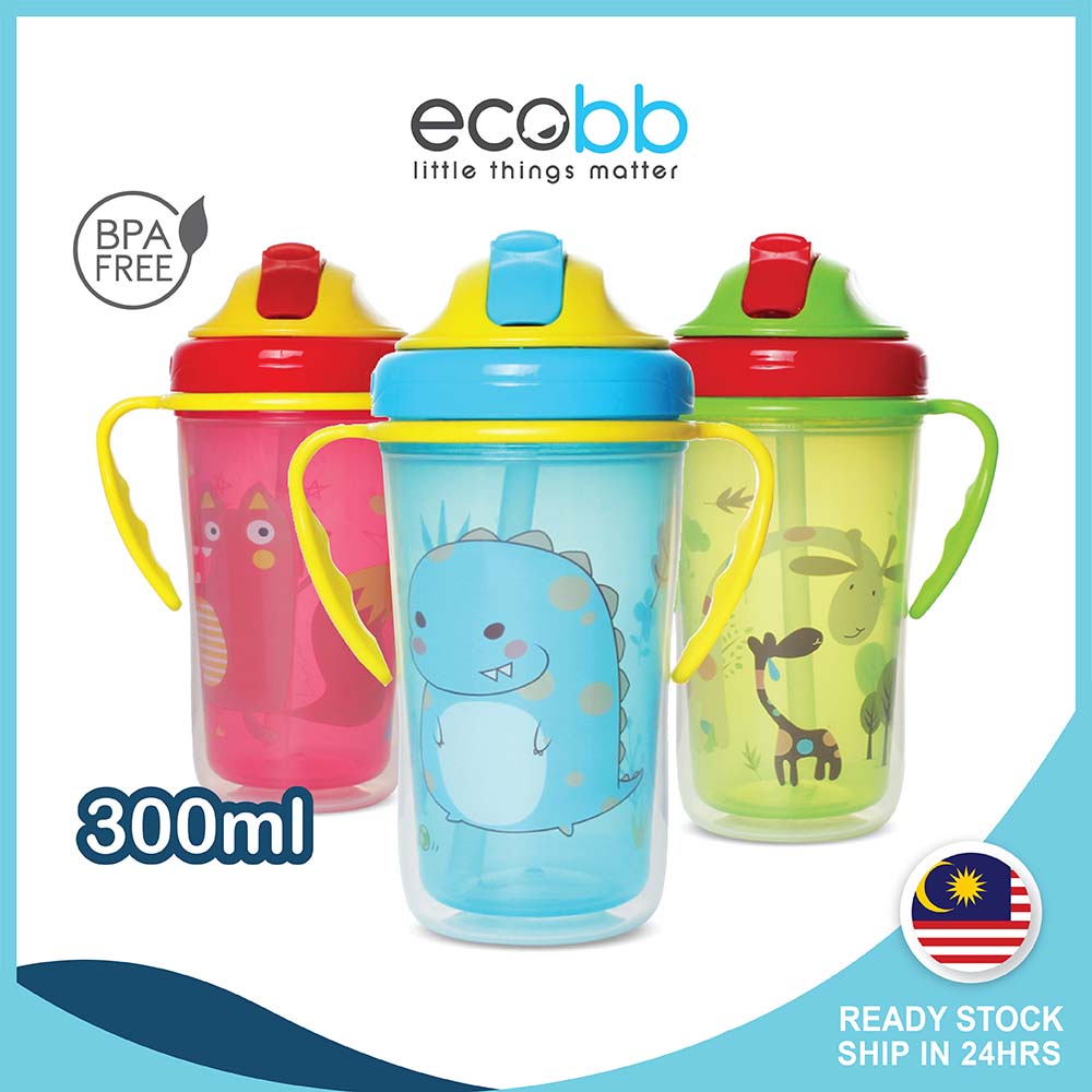 Baby Drinking Cup Children Learning Cup BPA Free Training Bottle With