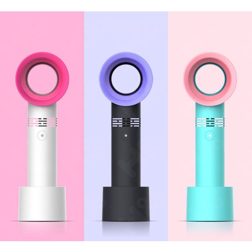 6 HOUR 1500mAh Rechargeable DYSON Style Portable/Table Bladeless Fan |  Shopee Malaysia