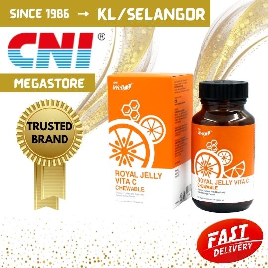 🔥🔥CNI Well3 Royal Jelly Vitamin C 100 tablets x 250mg (Royal Jelly