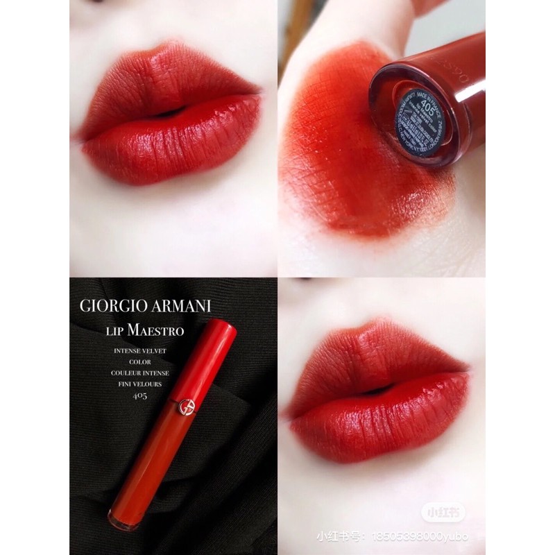 Giorgio armani beauty shop lip maestro 405