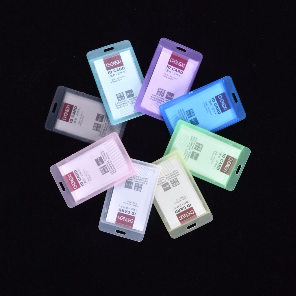 Flip Case ID card work ID card sleeve badge plastic work card card ...