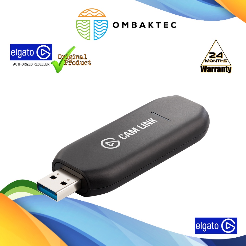 Elgato Cam Link 4K, External Camera Capture Card, Stream And