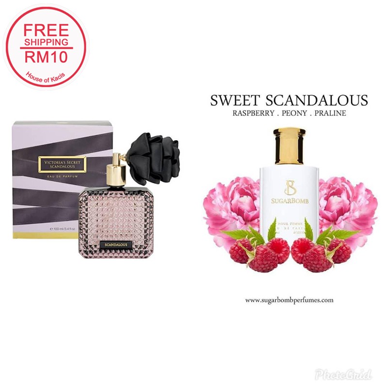 SUGARBOMB SWEET SCANDALOUS ORIGINAL FOR HER INSPIRED BY VS