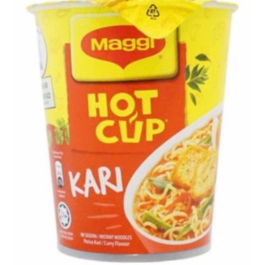 Maggi Instant Cup Noodles / Maggi Cup Kari | Shopee Malaysia