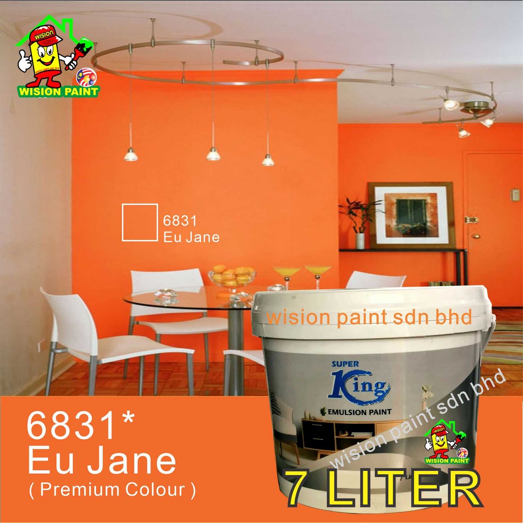 6831 * eu jane SANCORA PAINT ( 7L ) SUPER KING Quality Latex Emulsion